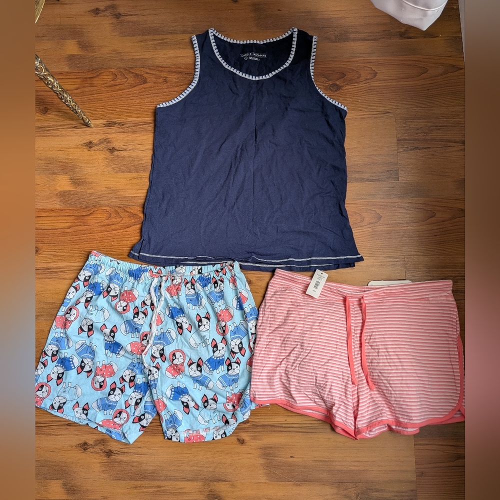 New Set Of 3 Pjs Sleepwear Set
